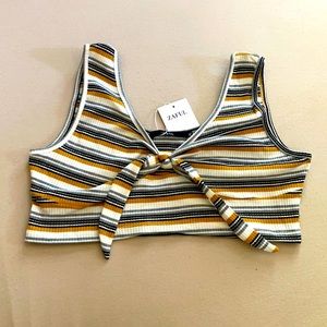 NWT ZAFUL crop top